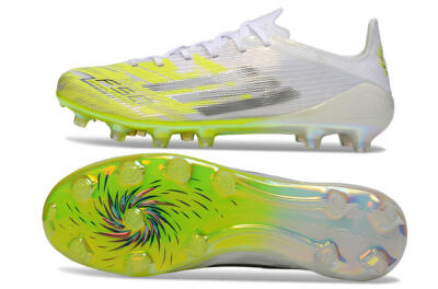 Adidas F50 Elite FG Football Boots - Yellow/Vibrant Lime/Crystal White