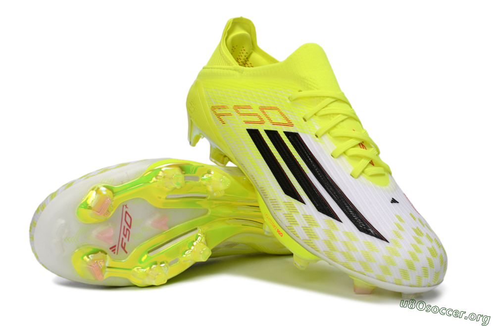 Adidas F50 Lightstrike Pro FG Football Boots - Yellow/Lime Burst/White Flash 0