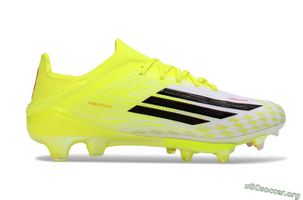 Adidas F50 Lightstrike Pro FG Football Boots - Yellow/Lime Burst/White Flash 7