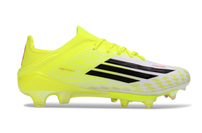 Adidas F50 Lightstrike Pro FG Football Boots - Yellow/Lime Burst/White Flash