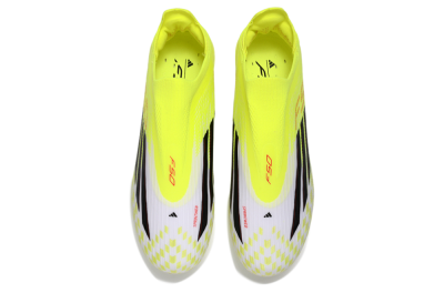 Adidas F50 Lightstrike Pro Laceless FG Football Boots - Yellow/Luminous Yellow/Electric Green