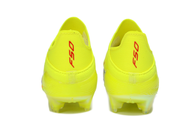 Adidas F50 Lightstrike Pro Laceless FG Football Boots - Yellow/Luminous Yellow/Electric Green