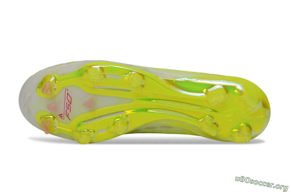 Adidas F50 Lightstrike Pro Laceless FG Football Boots - Yellow/Luminous Yellow/Electric Green 6