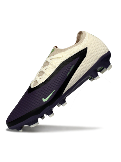 Nike Phantom 6 Low Elite FG Football Boots - Purple/Pearl White/Lime Green