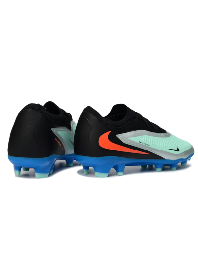 Nike Phantom 6 Low Elite FG Football Boots - Aqua/Coral Blue/Silver