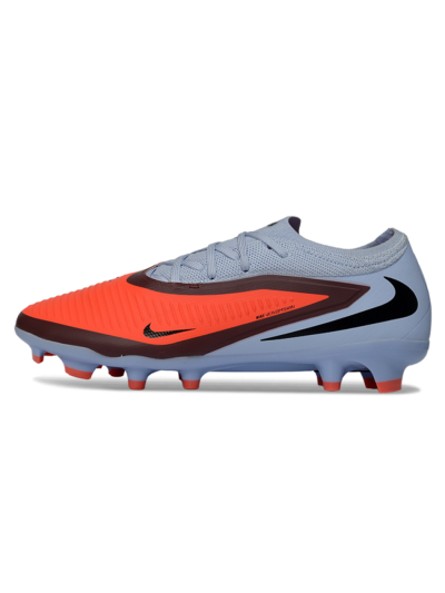 Nike Phantom 6 Low Elite FG Football Boots - Orange/Blue Skies/Crimson Wave