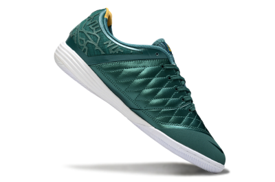 Nike Lunar Gato 2 IC Football Shoes - Teal/Golden Accent/White Sole