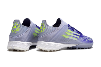 Adidas F50 Elite TF Football Shoes - Purple/Electric Green/Soft Gray