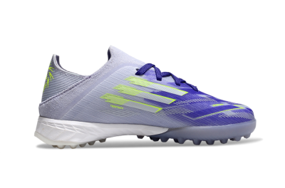 Adidas F50 Elite TF Football Shoes - Purple/Electric Green/Soft Gray