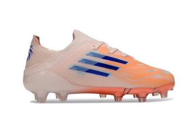 Adidas F50 Elite FG Football Boots - Orange/Coral Sunset/Blue Accent