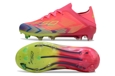 Adidas F50 Elite FG Football Boots - Pink/Electric Pink/Neon Green