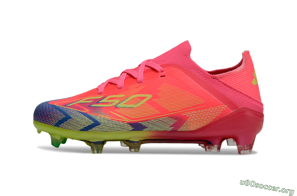 Adidas F50 Elite FG Football Boots - Pink/Electric Pink/Neon Green 2