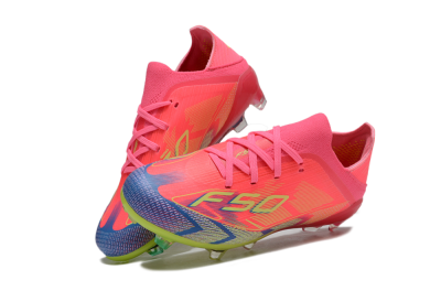 Adidas F50 Elite FG Football Boots - Pink/Electric Pink/Neon Green