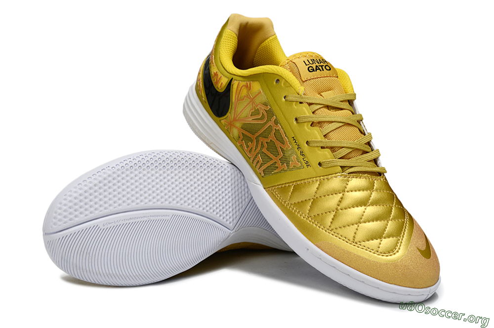 Nike Lunar Gato 2 IC Football Shoes - Yellow/Golden Yellow/Bright Sunshine 0