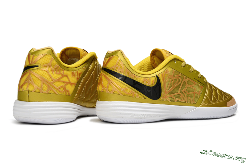 Nike Lunar Gato 2 IC Football Shoes - Yellow/Golden Yellow/Bright Sunshine 6