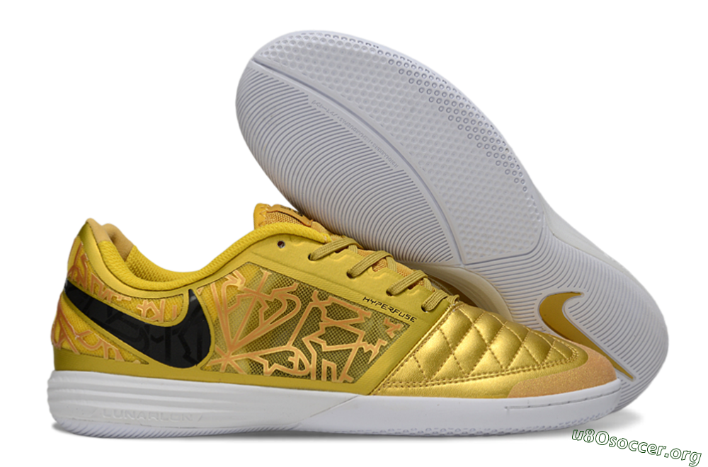 Nike Lunar Gato 2 IC Football Shoes - Yellow/Golden Yellow/Bright Sunshine 2