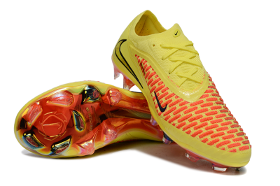 Nike Phantom 6 Low Elite FG Football Boots - Yellow/Vibrant Sunset/Flame Orange