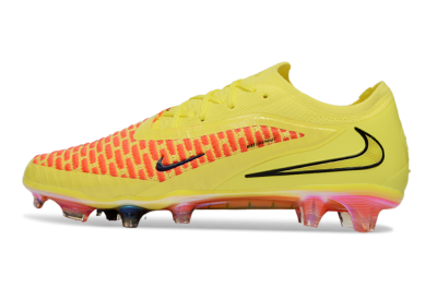 Nike Phantom 6 Low Elite FG Football Boots - Yellow/Vibrant Sunset/Flame Orange