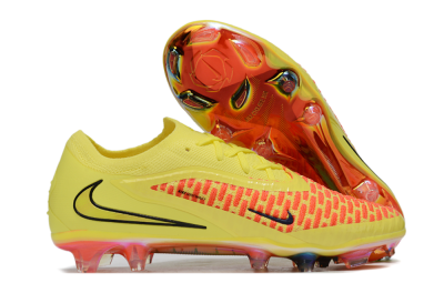Nike Phantom 6 Low Elite FG Football Boots - Yellow/Vibrant Sunset/Flame Orange