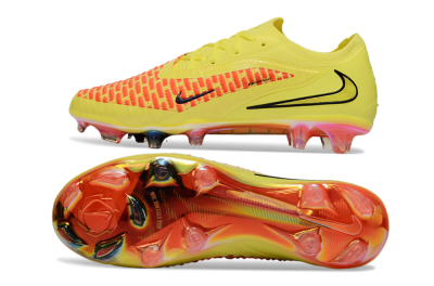Nike Phantom 6 Low Elite FG Football Boots - Yellow/Vibrant Sunset/Flame Orange
