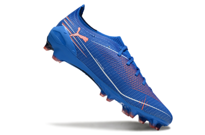 Puma Ultra Ultimate FG Football Boots - Blue/Electric Blue/Coral Accent