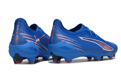 Puma Ultra Ultimate FG Football Boots - Blue/Electric Blue/Coral Accent