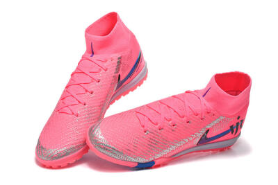 Nike Air Zoom Mercurial Superfly 10 Elite TF Football Shoes - Pink/Electric Pink/Blue Blast