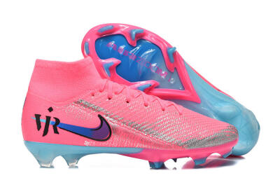 Nike Air Zoom Mercurial Superfly 10 Elite FG Football Boots - Pink/Electric Pink/Blue Ice