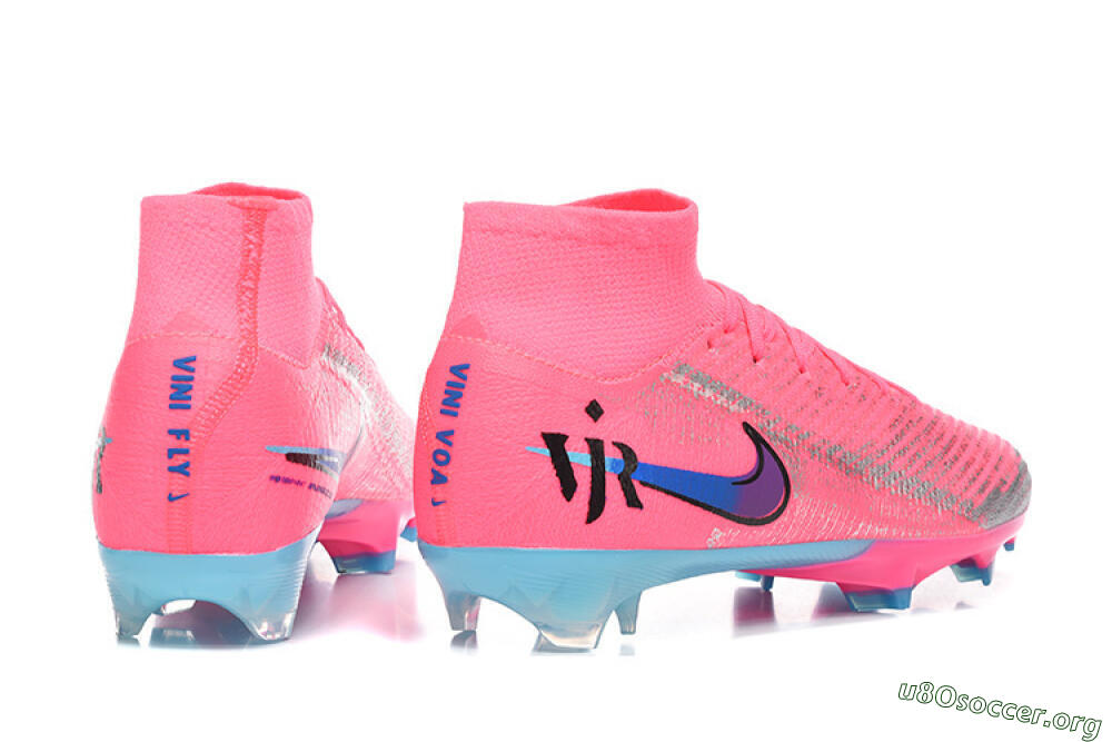 Nike Air Zoom Mercurial Superfly 10 Elite FG Football Boots - Pink/Electric Pink/Blue Ice 9
