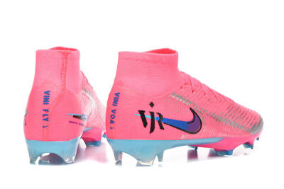 Nike Air Zoom Mercurial Superfly 10 Elite FG Football Boots - Pink/Electric Pink/Blue Ice