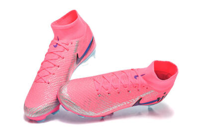 Nike Air Zoom Mercurial Superfly 10 Elite FG Football Boots - Pink/Electric Pink/Blue Ice