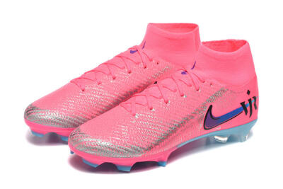Nike Air Zoom Mercurial Superfly 10 Elite FG Football Boots - Pink/Electric Pink/Blue Ice