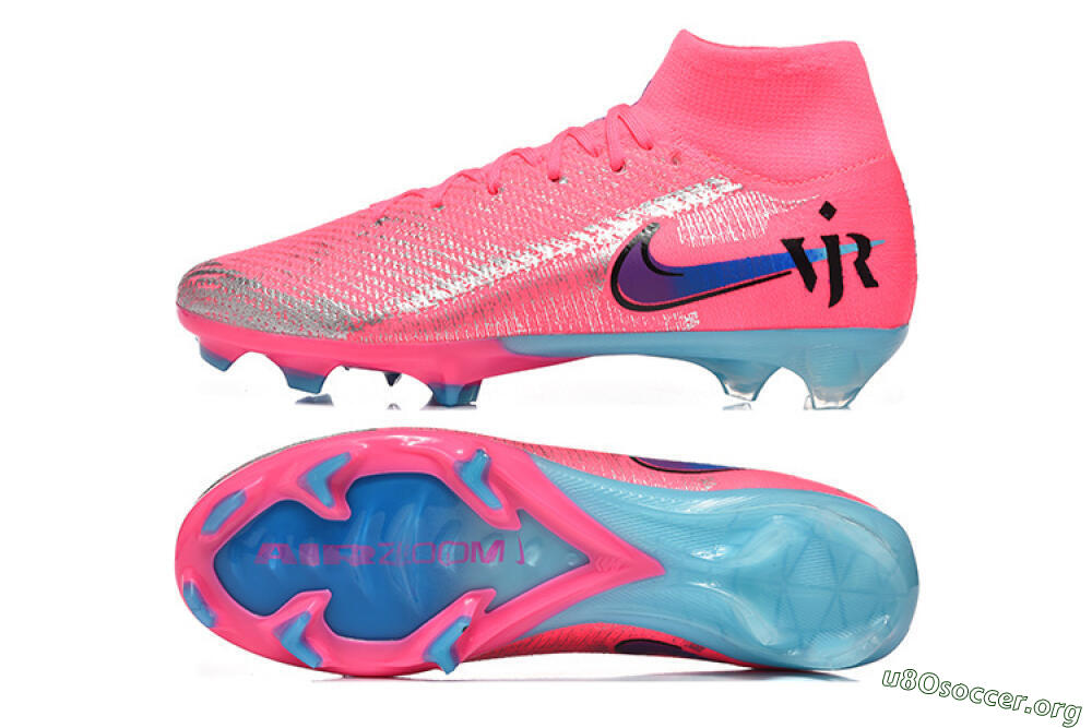 Nike Air Zoom Mercurial Superfly 10 Elite FG Football Boots - Pink/Electric Pink/Blue Ice 1