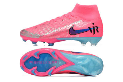 Nike Air Zoom Mercurial Superfly 10 Elite FG Football Boots - Pink/Electric Pink/Blue Ice