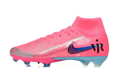 Nike Air Zoom Mercurial Superfly 10 Elite FG Football Boots - Pink/Electric Pink/Blue Ice
