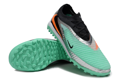 Nike Phantom 6 Low Elite TF Football Shoes - Green/Mint Green/Black Orange