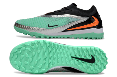 Nike Phantom 6 Low Elite TF Football Shoes - Green/Mint Green/Black Orange