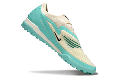 Nike Phantom 6 Low Elite TF Football Shoes - Aqua/Soft Cream/Turquoise Splash
