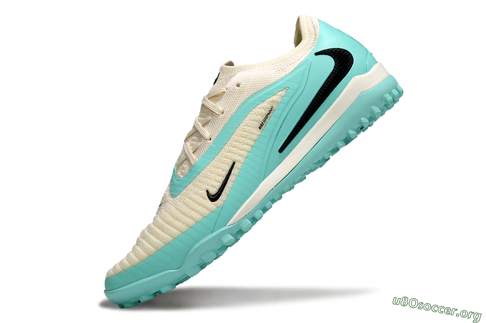 Nike Phantom 6 Low Elite TF Football Shoes - Aqua/Soft Cream/Turquoise Splash 5