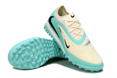 Nike Phantom 6 Low Elite TF Football Shoes - Aqua/Soft Cream/Turquoise Splash