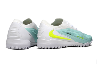 Nike Phantom 6 Low Elite TF Football Shoes - Aqua/Lime Green/White