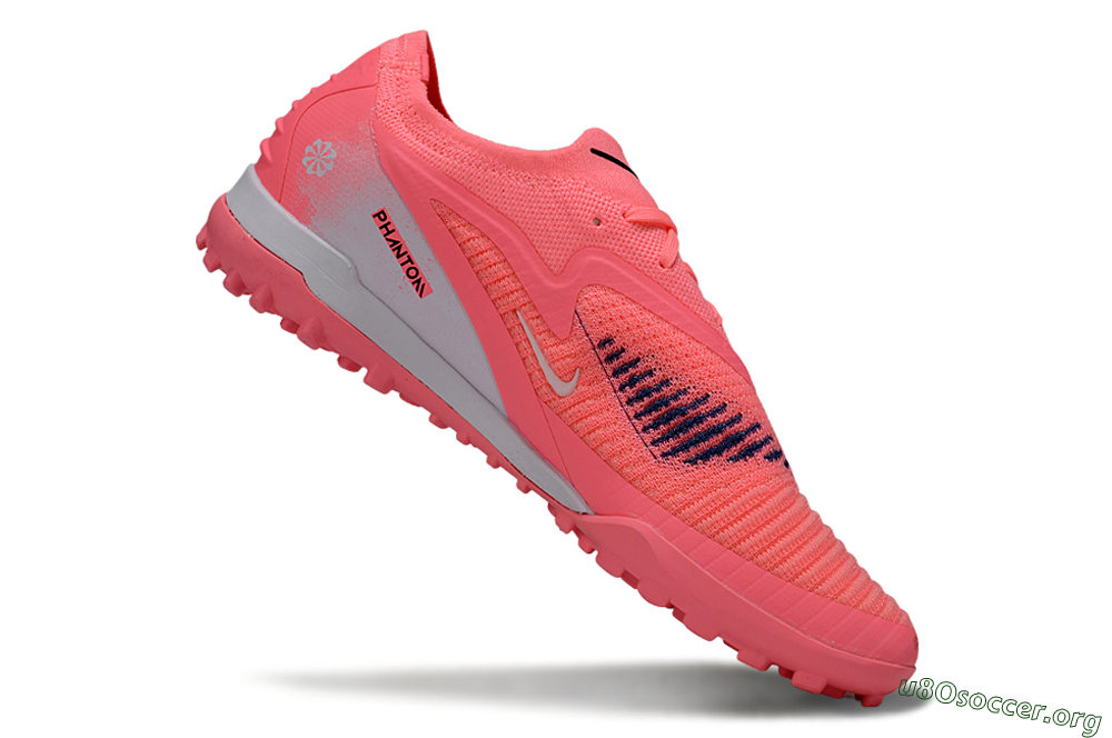 Nike Phantom 6 Low Elite TF Football Shoes - Pink/Electric Pink/Black 4