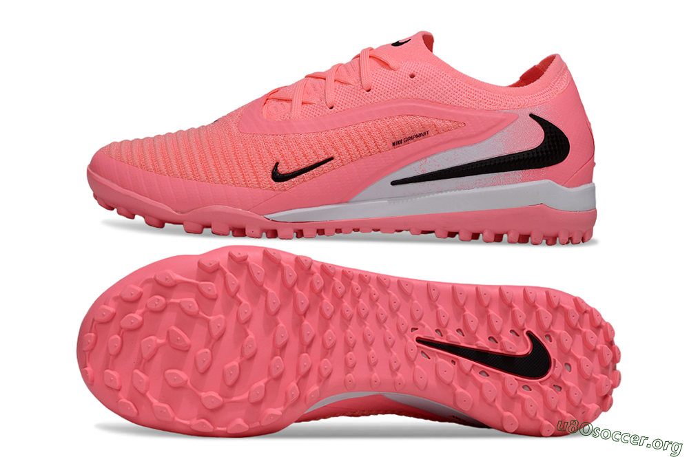 Nike Phantom 6 Low Elite TF Football Shoes - Pink/Electric Pink/Black 1
