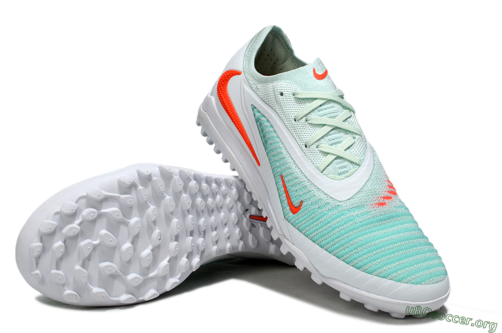 Nike Phantom 6 Low Elite TF Football Shoes - Aqua/Coral Breeze/White Glow 0