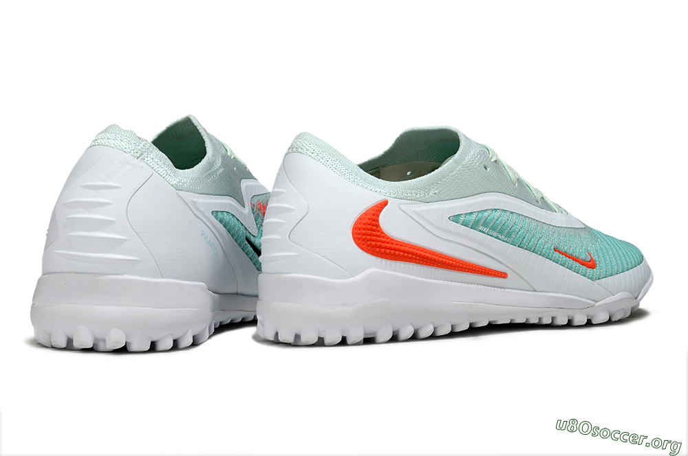 Nike Phantom 6 Low Elite TF Football Shoes - Aqua/Coral Breeze/White Glow 6