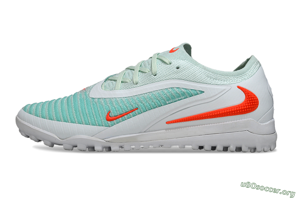 Nike Phantom 6 Low Elite TF Football Shoes - Aqua/Coral Breeze/White Glow 3