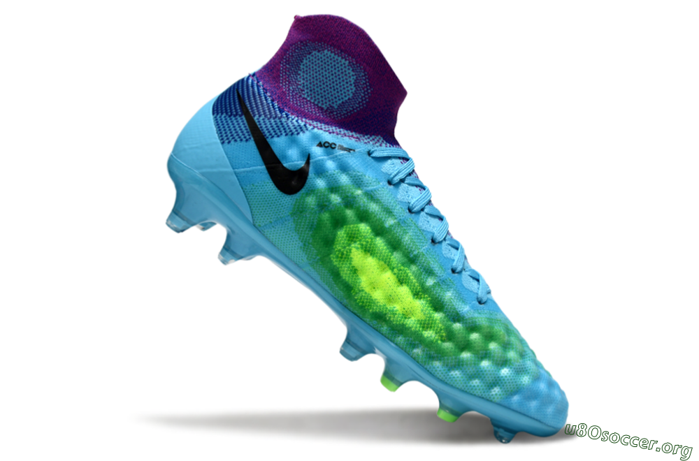Nike Magista Orden 2 FG Football Boots - Blue/Bright Aqua/Lime Green 4