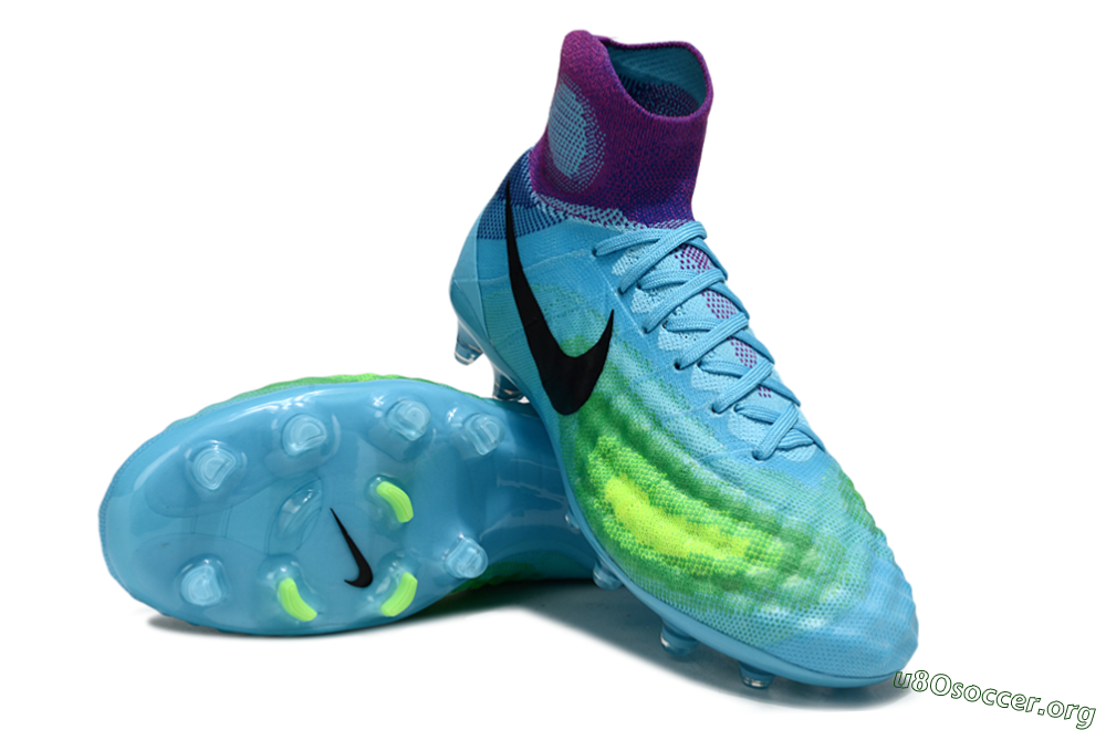 Nike Magista Orden 2 FG Football Boots - Blue/Bright Aqua/Lime Green 1