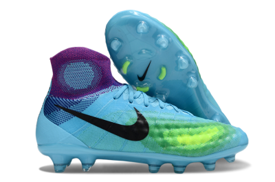 Nike Magista Orden 2 FG Football Boots - Blue/Bright Aqua/Lime Green