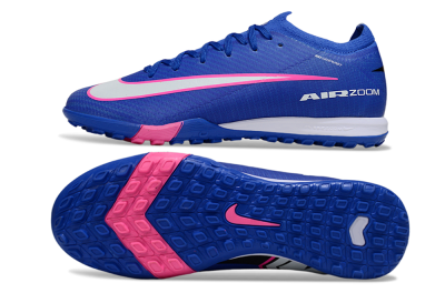 Nike Air Zoom Mercurial Vapor 16 Elite TF Football Shoes - Blue/Electric Blue/Fuchsia Pink
